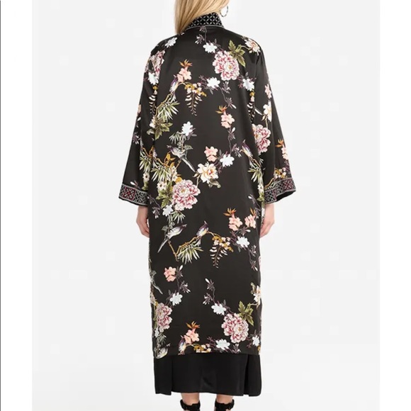 Johnny Was Velvet Mix Kimono - Picture 4 of 6